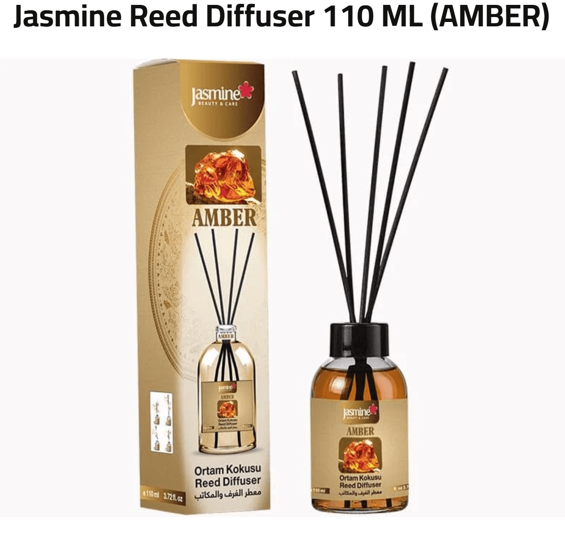 Reed Diffuser 110 ml — Amber