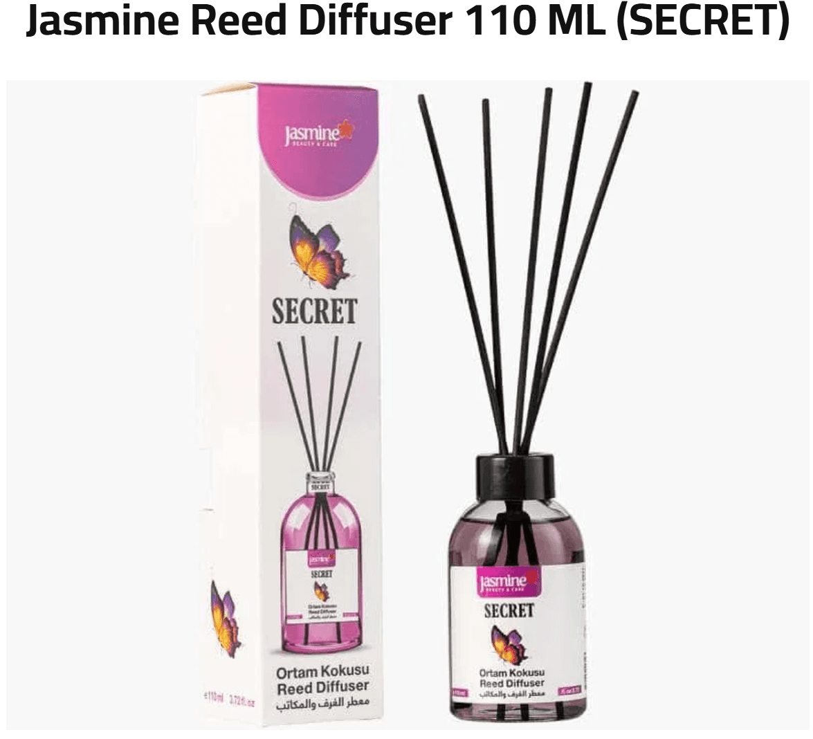 Reed Diffuser 110 ml — Secret