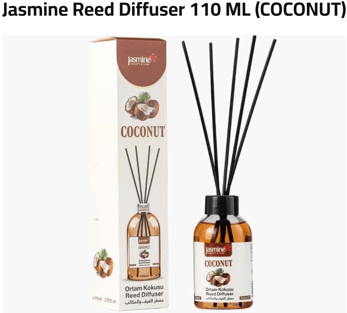 Reed Diffuser 110 ml — Coconut