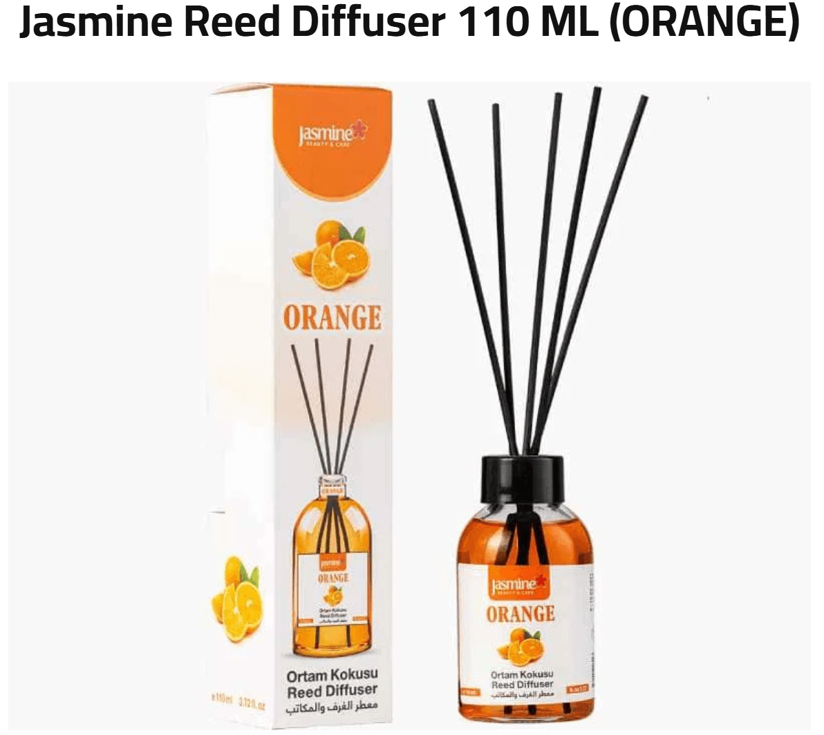 Reed Diffuser 110 ml — Orange