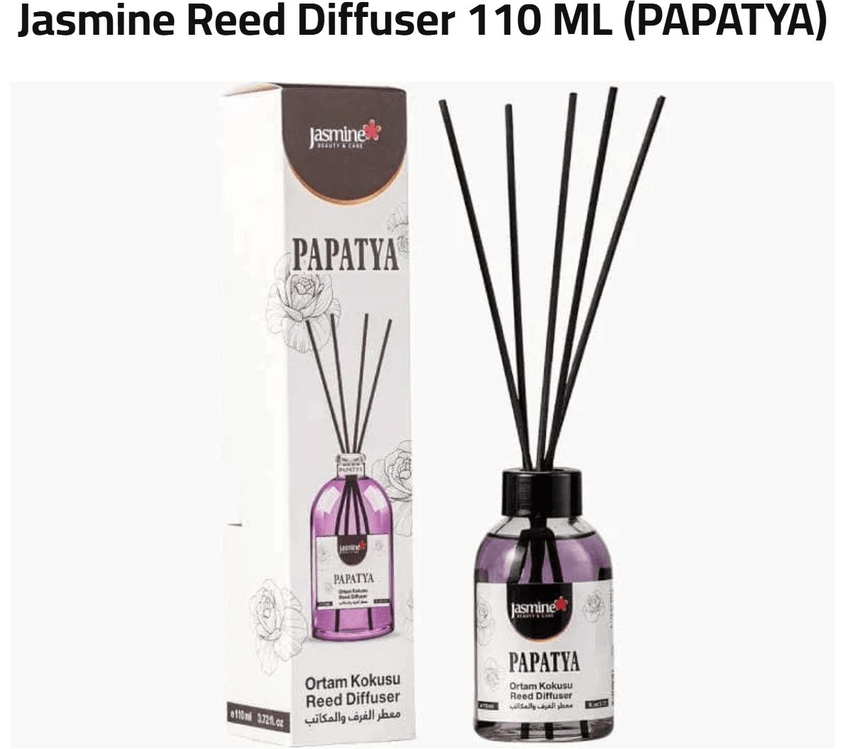 Reed Diffuser 110 ml — Papatya