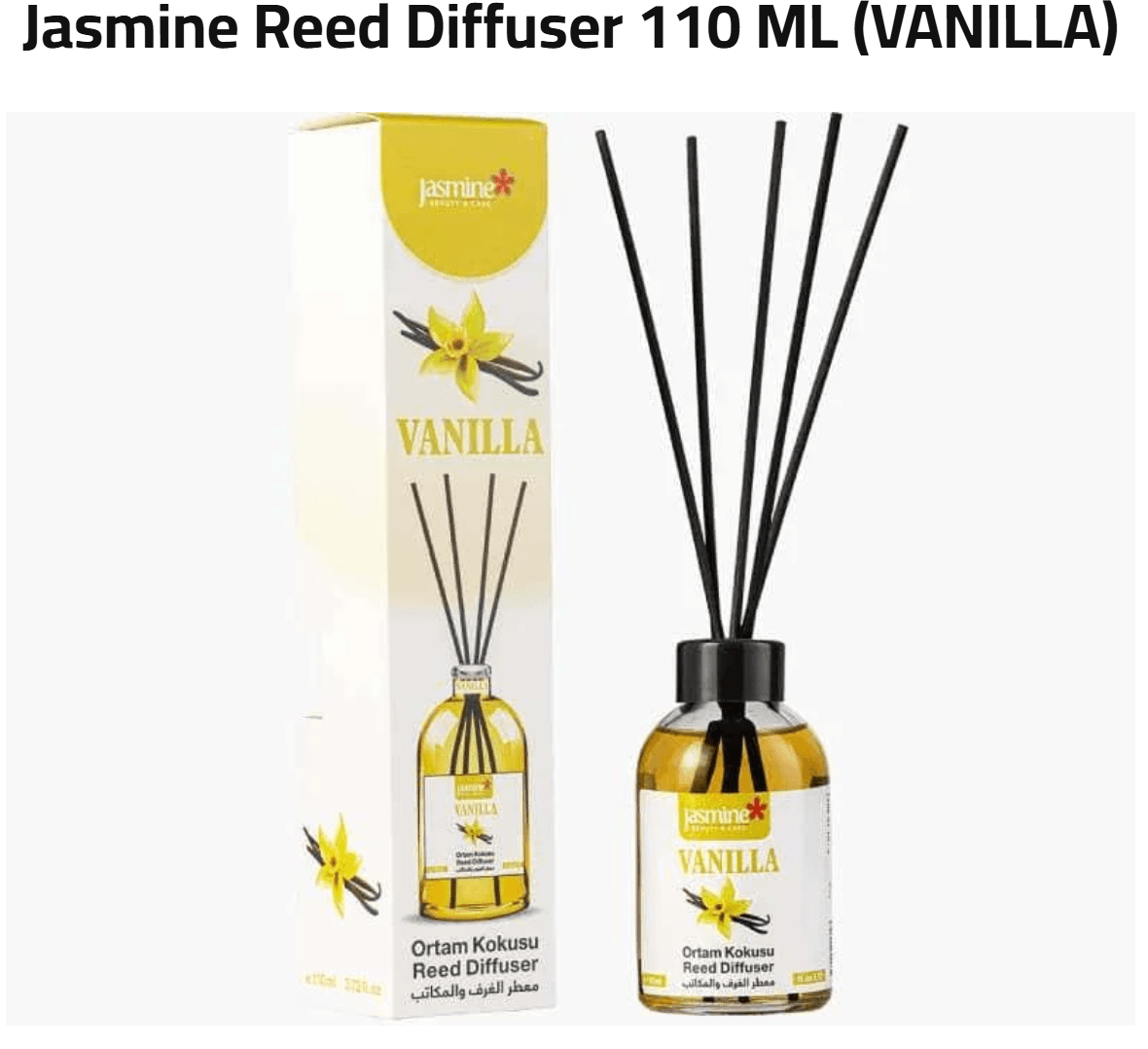 Reed Diffuser 110 ml — Vanilla